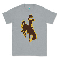 Heather Grey university of wyoming cowboys Classic Tee - linhVisuals