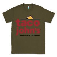 Army Green taco john's Classic Tee - linhVisuals