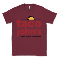 Burgundy taco john's Classic Tee - linhVisuals