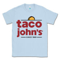 Dusty Blue taco john's Classic Tee - linhVisuals