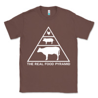 Chestnut the real food pyramid carnivore Classic Tee - linhVisuals