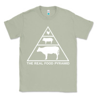 Matcha the real food pyramid carnivore Classic Tee - linhVisuals
