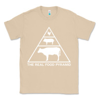 Mushroom the real food pyramid carnivore Classic Tee - linhVisuals