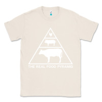 Natural the real food pyramid carnivore Classic Tee - linhVisuals