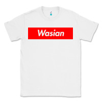 White wasian Classic Tee - linhVisuals