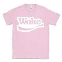 Bubblegum Pink Woke Classic Tee - linhVisuals