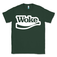 Sports Green Woke Classic Tee - linhVisuals