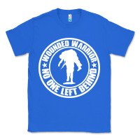 True Royal Wounded Warrior No One Left Behind War Veteran Classic Tee - linhVisuals