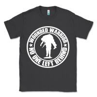 Smoke Wounded Warrior No One Left Behind War Veteran Classic Tee - linhVisuals