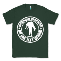Wounded Warrior No One Left Behind War Veteran Classic Tee | Teevron