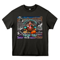 Asphalt turkey wine and feelin fine tumbler Heavy Core Tee - BundleAndBundleShop