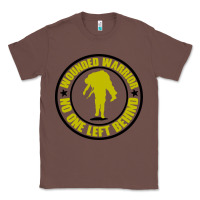 Chestnut Wounded Warrior No One Left Behind War Veteran Classic Tee - linhVisuals