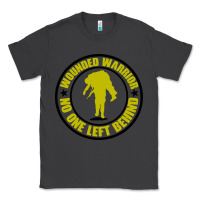 Smoke Wounded Warrior No One Left Behind War Veteran Classic Tee - linhVisuals