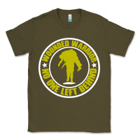 Army Green Wounded Warrior No One Left Behind War Veteran Classic Tee - linhVisuals