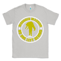 Moon Dust Wounded Warrior No One Left Behind War Veteran Classic Tee - linhVisuals