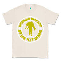 Natural Wounded Warrior No One Left Behind War Veteran Classic Tee - linhVisuals