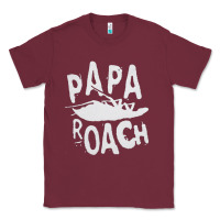 Burgundy papa roach Classic Tee - linhVisuals