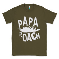 Army Green papa roach Classic Tee - linhVisuals