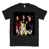 Black The warning Classic Tee - linhVisuals