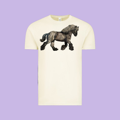Belgian Horse Vintage Tee Designed By Lillyallendesigns