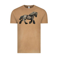 Vintage Camel Belgian Horse Vintage Tee - LillyAllenDesigns