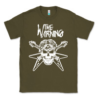 Army Green The warning Amazing Classic Tee - linhVisuals