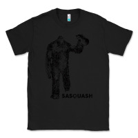 Black cool unique sasquash sasquatch and squash bigfoot t shirt Classic Tee - linhVisuals