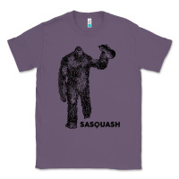 Lavender cool unique sasquash sasquatch and squash bigfoot t shirt Classic Tee - linhVisuals