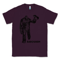 Plum cool unique sasquash sasquatch and squash bigfoot t shirt Classic Tee - linhVisuals