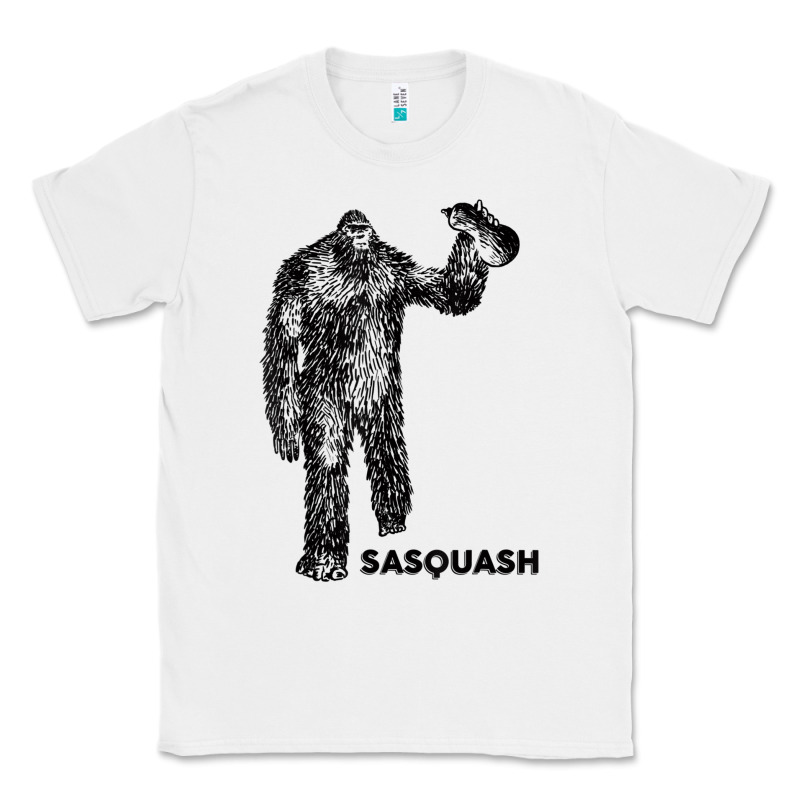 Cool Unique Sasquash Sasquatch And Squash Bigfoot T Shirt Classic Tee by linhVisuals | Teevron