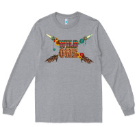 Heather Grey wild one with gemstone and sunflower Long Sleeve Tee - Artiststas