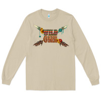 Mushroom wild one with gemstone and sunflower Long Sleeve Tee - Artiststas