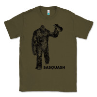 Army Green cool unique sasquash sasquatch and squash bigfoot t shirt Classic Tee - linhVisuals