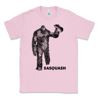 Bubblegum Pink cool unique sasquash sasquatch and squash bigfoot t shirt Classic Tee - linhVisuals