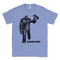 Colony Blue cool unique sasquash sasquatch and squash bigfoot t shirt Classic Tee - linhVisuals