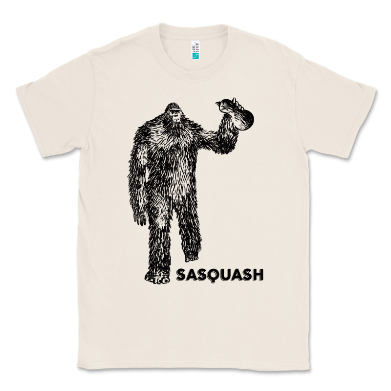 Cool Unique Sasquash Sasquatch And Squash Bigfoot T Shirt Classic Tee by linhVisuals | Teevron