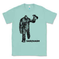 Seafoam cool unique sasquash sasquatch and squash bigfoot t shirt Classic Tee - linhVisuals
