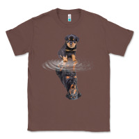 Chestnut rottweiler reflection t shirt funny father's day dog gifts Classic Tee - linhVisuals