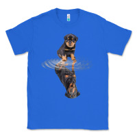 True Royal rottweiler reflection t shirt funny father's day dog gifts Classic Tee - linhVisuals