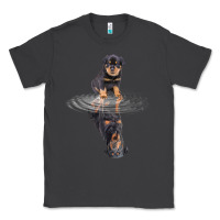Smoke rottweiler reflection t shirt funny father's day dog gifts Classic Tee - linhVisuals