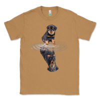 Toasted Coconut rottweiler reflection t shirt funny father's day dog gifts Classic Tee - linhVisuals