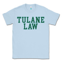 Dusty Blue tulane law school Classic Tee - linhVisuals