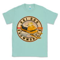 Seafoam ski doo vintage snowmobiles Classic Tee - linhVisuals