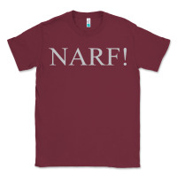 Burgundy narf Classic Tee - linhVisuals