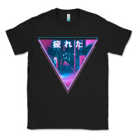Tired Japanese Otaku   Abandoned City Street Art T Shirt Classic Tee | Teevron