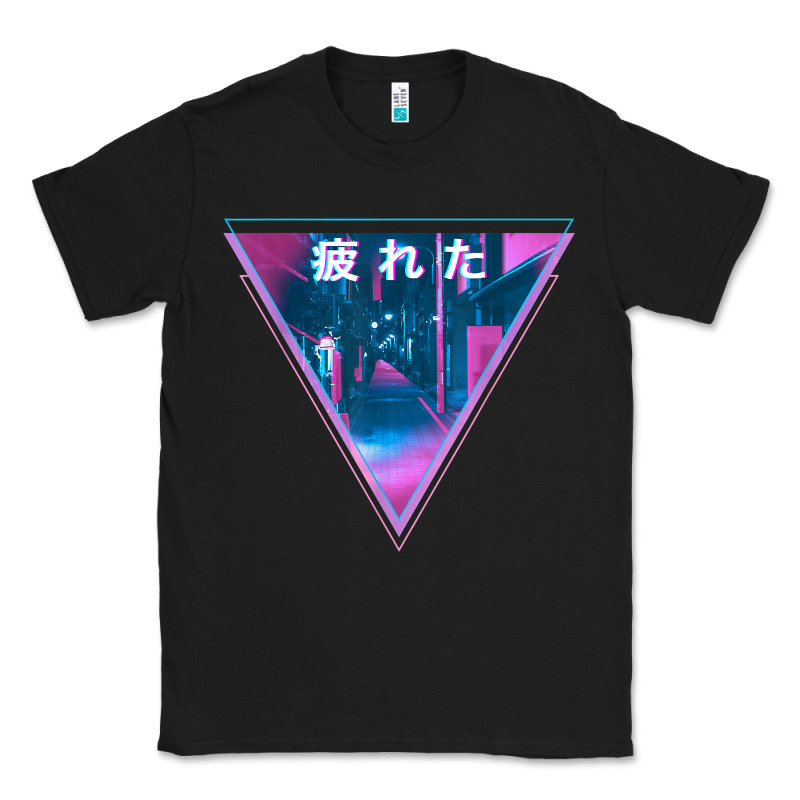 Tired Japanese Otaku   Abandoned City Street Art T Shirt Classic Tee by linhVisuals | Teevron
