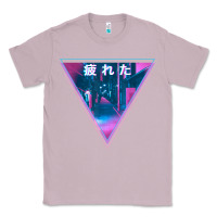 Lilac tired japanese otaku   abandoned city street art t shirt Classic Tee - linhVisuals