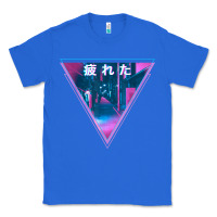 True Royal tired japanese otaku   abandoned city street art t shirt Classic Tee - linhVisuals
