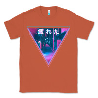 Copper tired japanese otaku   abandoned city street art t shirt Classic Tee - linhVisuals