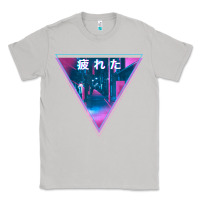 Moon Dust tired japanese otaku   abandoned city street art t shirt Classic Tee - linhVisuals